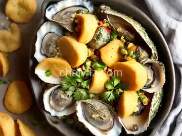 Not Ya Mama's Oyster Dressing