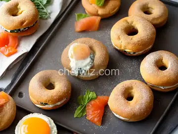 Nova Lox Everything Breakfast Bagel