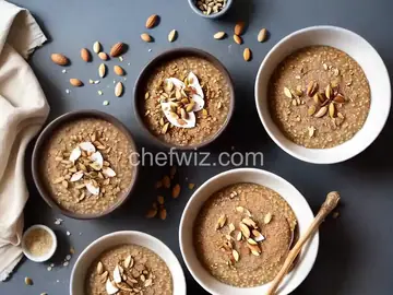Nut and Date Millet Porridge