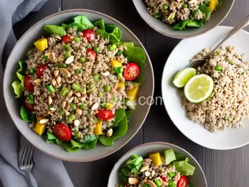 Nutty Brown Rice Salad