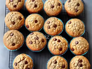 Oatmeal Chocolate Chip Muffins