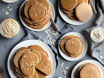 Oatmeal Cookie Pancakes