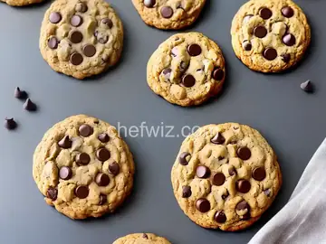 Oatmeal-Flax Chocolate Chip Cookies