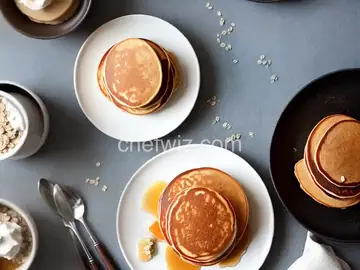 Oatmeal and Brown Butter Pancakes Recipe