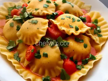 Oh No! (no sauce) Ravioli!!