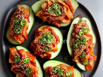 Oi-Sobagi (Korean Stuffed Cucumber Kimchi)