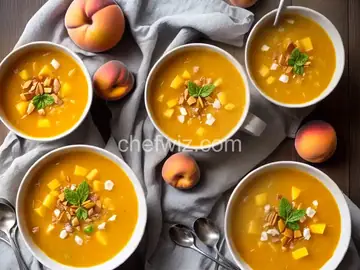 Okanagan Peach Soup