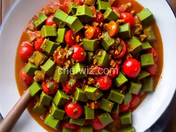 Okra with Tomatoes
