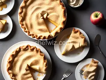 Old Fashioned Apple Cream Pie