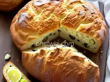 Olive Cheese Bread