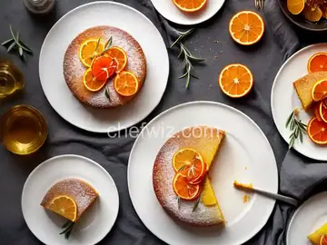 Olive-Oil Cake with Candied Orange