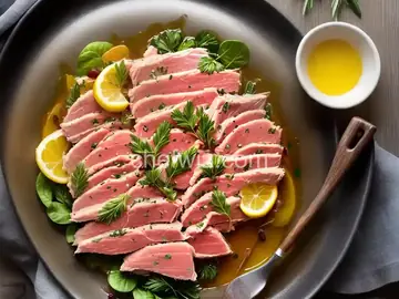 Olive Oil-Poached Tuna