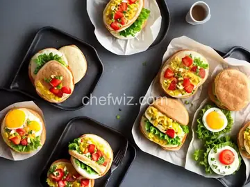 On-the-Go Breakfast Sandwiches