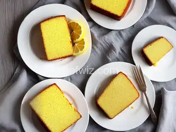 One Egg Lemon Pound Cake