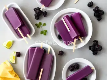 One-Ingredient Grape Ice Pops