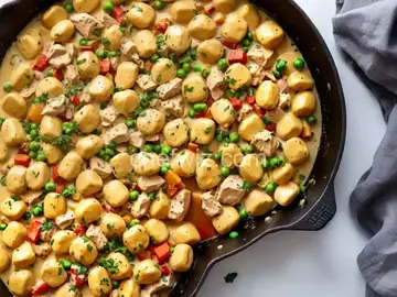 One-Pan Creamy Chicken & Gnocchi