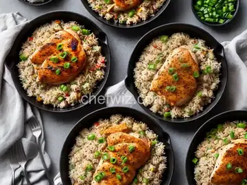 One-Pan Green Chile Chicken & Rice