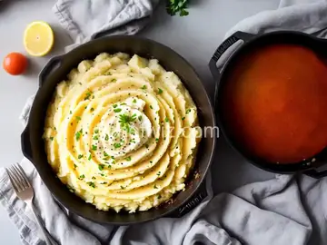 One-Pan Mashed Potatoes