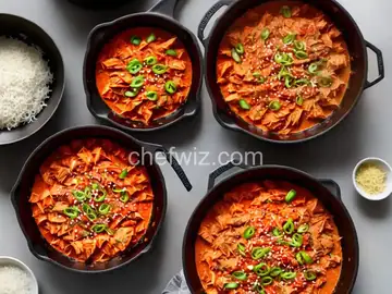 One-Pot Creamy Kimchi Shells