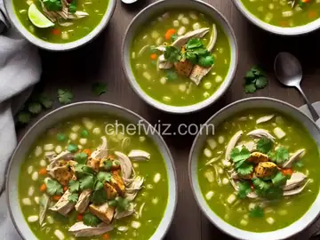 One-Pot Pozole Verde de Pollo (Green Mexican Hominy and Chicken Soup)