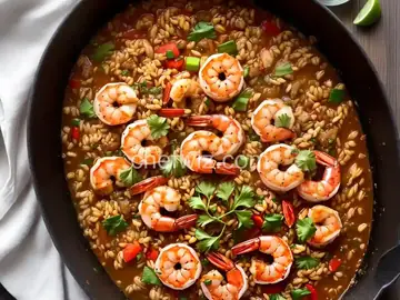 One-Pot Shrimp Scampi Orzo