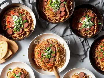 One-Pot Spaghetti with Sausage