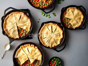 One-Skillet Chicken Pot Pie