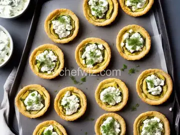 Onion and Goat Cheese Tartlets