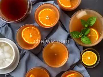 Oolong, Orange, and Whiskey Punch