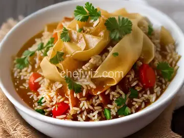 Oozi \ Quzi \Qoozi, filo wrapped rice