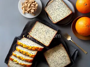 Orange-Almond Poppy Seed Bread