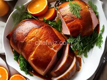 Orange Baked Ham