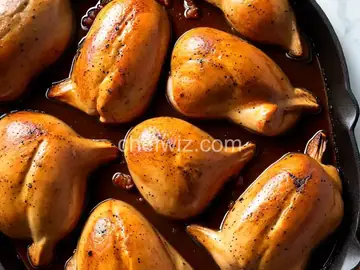 Orange Balsamic Rock Cornish Game Hens
