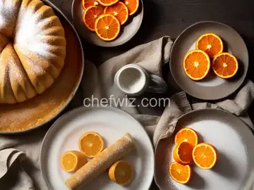 Orange Cardamom Krumkake