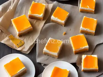 Orange Creamsicle Bars