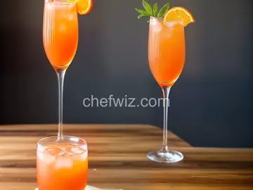 Orange Crush! Fresh Squeezed Orange and Vodka Cocktail