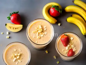 Orange Julius strawberry and banana smoothie copycat