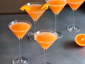 Orange-Peach Prosecco Cocktail