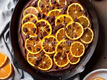 Orange Peel Campfire Brownies