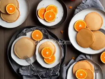 Orange Pikelets