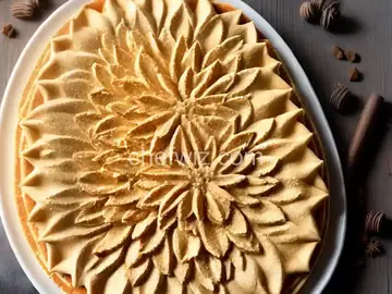 Orange Pizzelle
