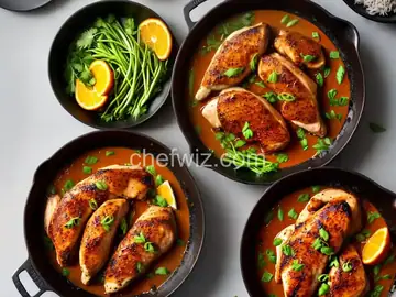 Orange Soya Sauce Marinated Chicken