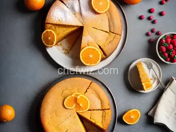Orange Vegan Cake