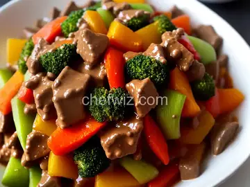 Orange Vegetable Beef Stir-Fry