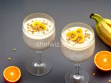 Orange and Banana Yogurt Smoothie