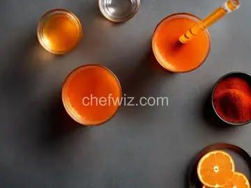 Orange and Cinnamon Tequila Shot