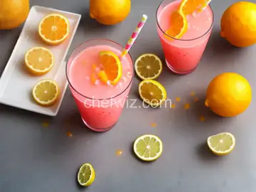 Orangey Pink Lemon Slush