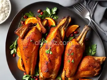 Orangey Turkey Legs