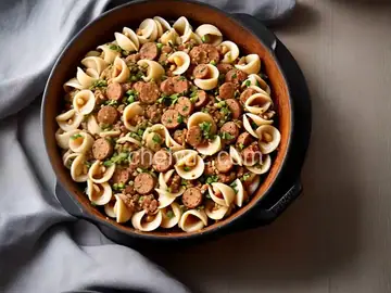 Orecchiette With Spicy Sausage