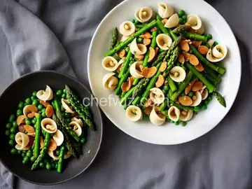 Orecchiette with Asparagus and Peas